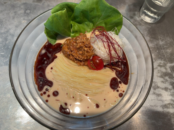 「冷やし担々麺1100円 1日20杯限定」@麺 やまらぁの写真