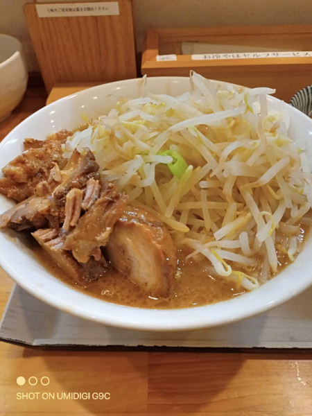 「ぶたそば」@つけ蕎麦 中華蕎麦 尚念 南松本店の写真