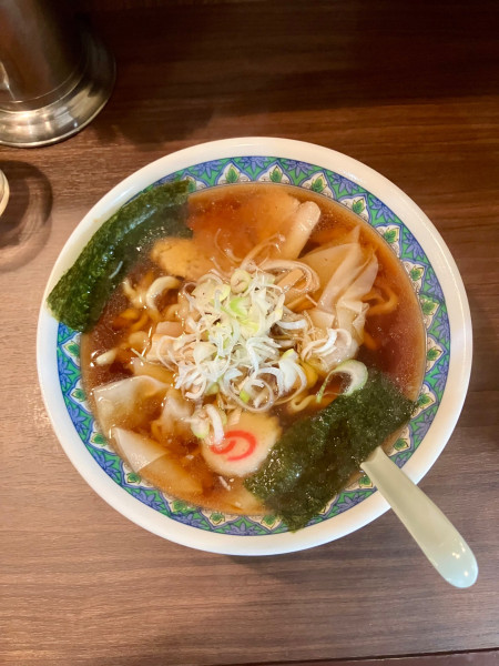 「手打ちワンタンメン　850円」@中華そば集来の写真