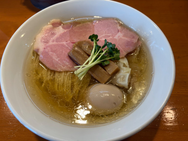 「特製煮干しそば」@麺処 清水の写真