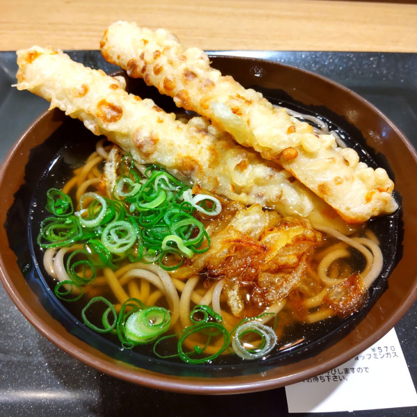 「ちく天そば（￥570）」@ミンガスの写真