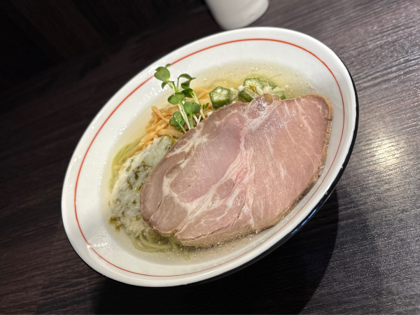 「【限定】昆布だし冷やとろそば」@中華そば 十目一八食堂の写真