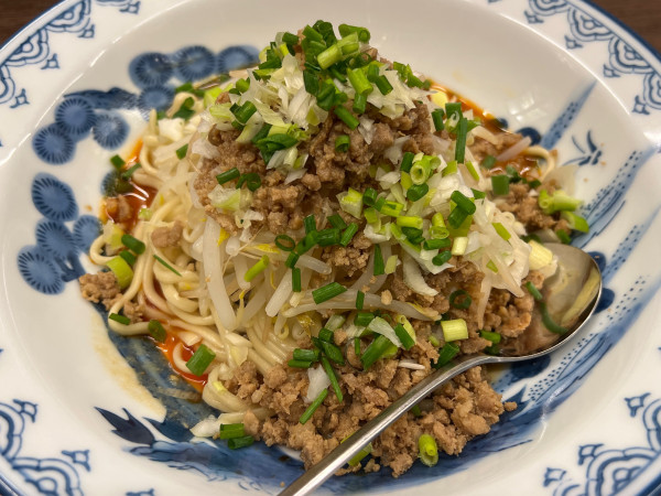 「汁なし担々麺」@平和楼の写真