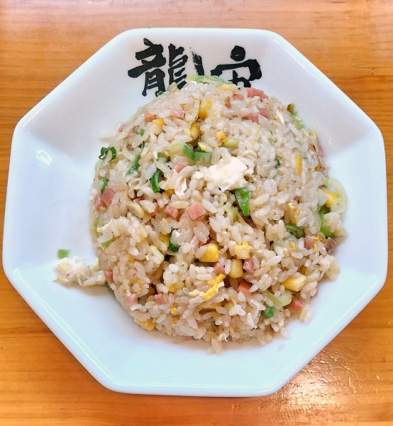 「Aランチ(ラーメン+炒飯) 850円」@らーめん 龍宙の写真
