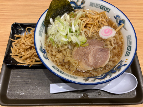 「メンマらーめん　940円」@舎鈴 北浦和駅前店の写真