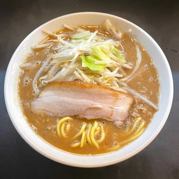 「みそらーめん+ごはん」@ぼくのみそらーめんの写真