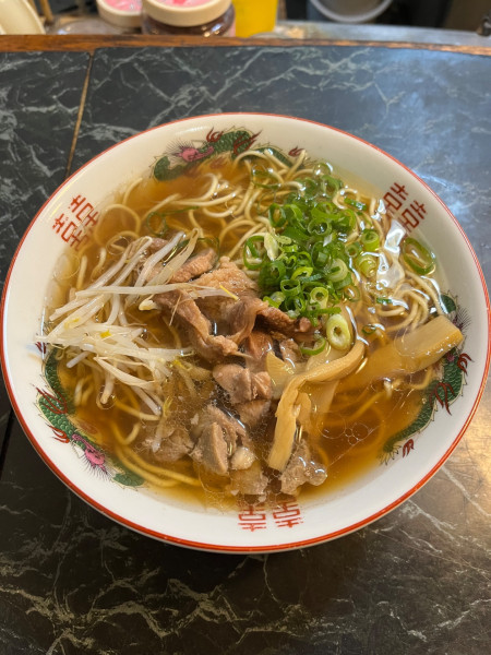 「ラーメン並（750円）」@すみれ食堂の写真