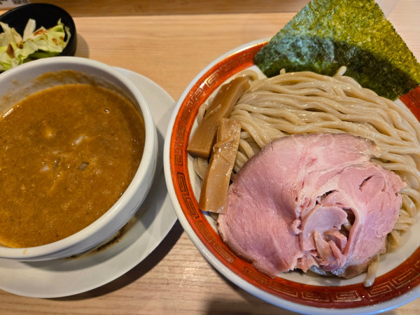 「濃厚本格カレーつけ麺2倍盛り」@オリオン食堂の写真