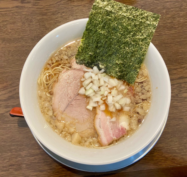 「背脂煮干らーめん950円」@千葉房総 麺のマルタイの写真