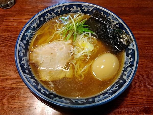 「支那そば 煮玉子」@麺工房 隠國 愛川本店の写真