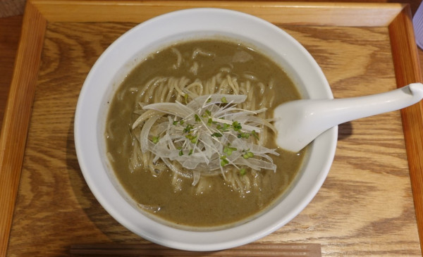 「【限定】冷やし濃厚煮干蕎麦（1,300）」@麺処 にぼし香 菊名店の写真