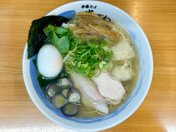 「★＜半ざわの日＞網走湖産しじみ出汁ラーメン🍜¥1,700」@中華そば 半ざわの写真