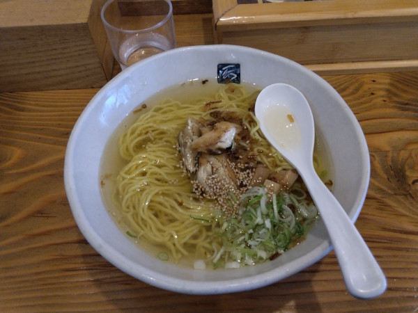 「鯖ラーメン(1100円)」@いちろくらーめん 福井駅前店の写真
