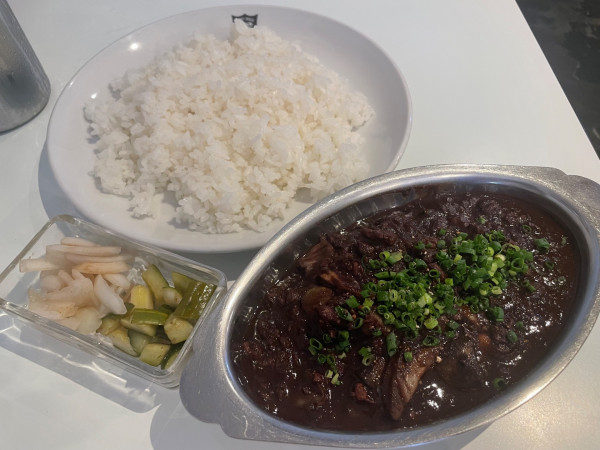 「赤キーマ」@カレーの店 ボンベイ 本店の写真