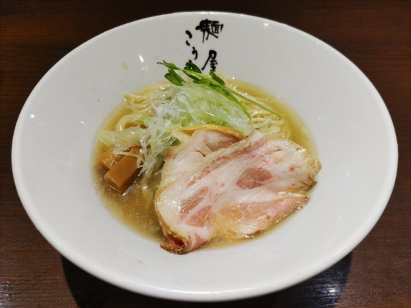 「【限定】帆立の塩ラーメン（冷やし）」@麺屋こうじの写真