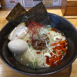 【限定】特製焼きあご冷し担々麺