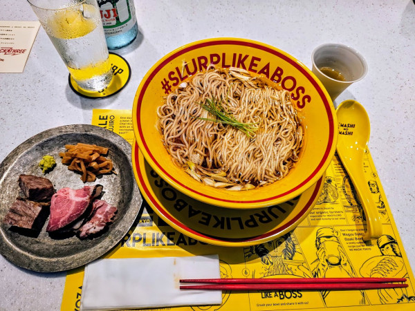 「コラボラーメン」@MASHI NO MASHI TOKYOの写真