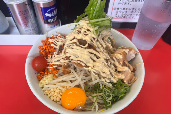 「冷やしまぜそば(300g)」@用心棒 本号の写真