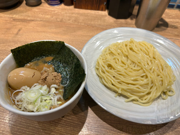 「得製つけめん・大」@風雲児 東京ラーメン横丁店の写真
