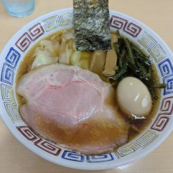 煮干しワンタンたまご1600円＋和え玉350円