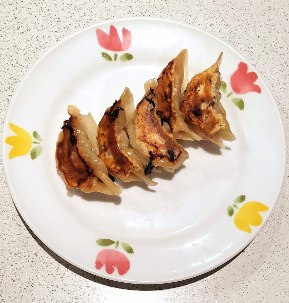 「セット餃子 350円」@日の出飯店の写真