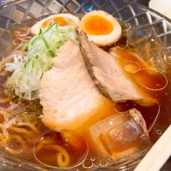 冷やしラーメン醤油