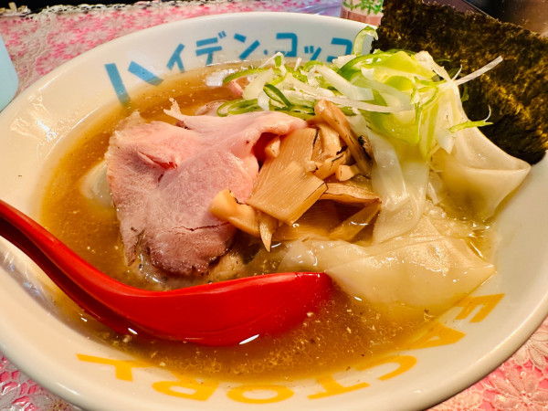 「【限定】凛々しい特製伊吹煮干×生醤油雲呑中華ソバ」@らーめん凛々の写真