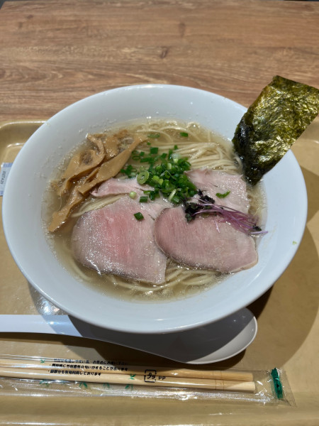 「貝塩中華そば」@POPUPラーメン 東京ミッドタウン八重洲店の写真