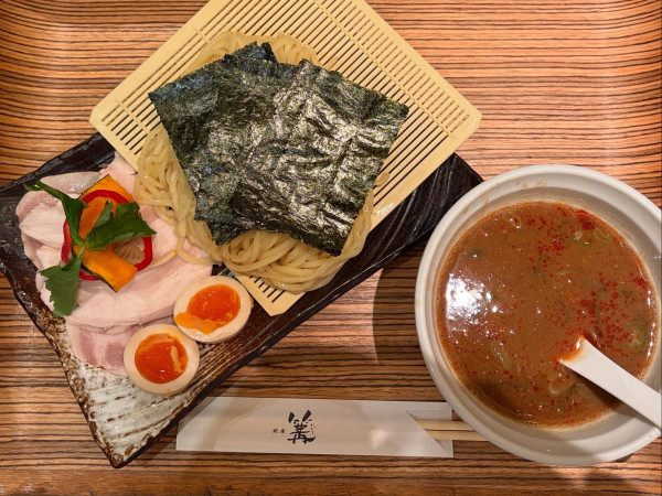 「特製濃厚辛つけsoba」@銀座 篝 ルクア大阪店の写真