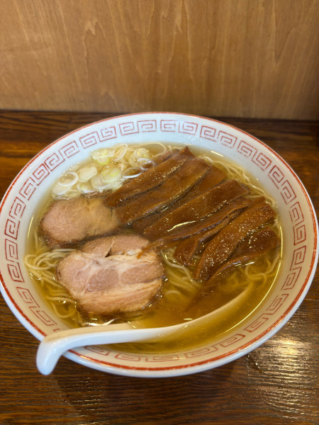 「メンマ中華めん大盛」@中華そば さとう 大船店の写真