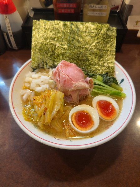 「全部入り　並　海苔トッピング」@こいけのいえけいの写真