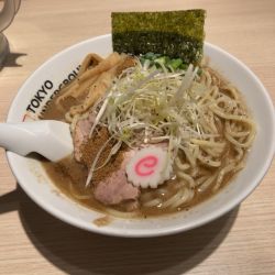 濃厚魚介豚骨ラーメン（L）　1050円