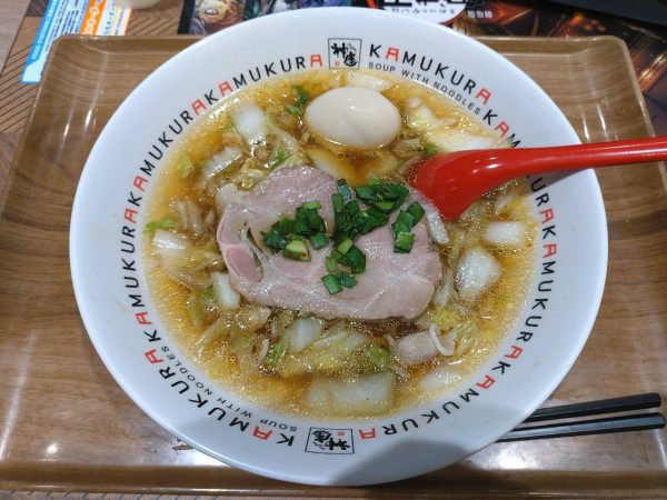 「煮玉子ラーメン970円」@どうとんぼり神座 ゆめが丘ソラトス店の写真