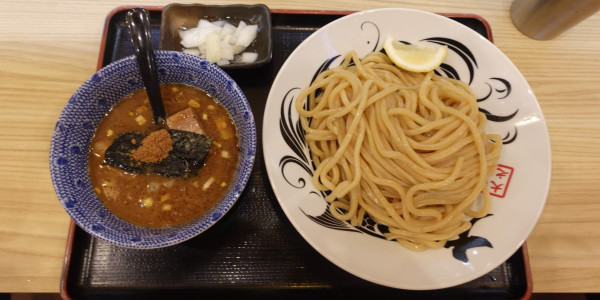 「つけ麺・大盛（1,100円）」@つけ麺大輝の写真
