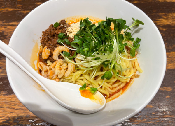 「日式汁なし担々麺」@六坊担担面の写真