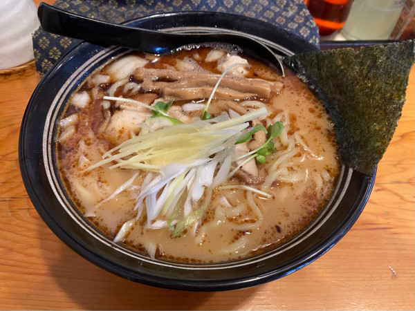 「鮮魚かつお麺（大盛）1,050円」@鮮魚鶏出汁麺 沢むらの写真