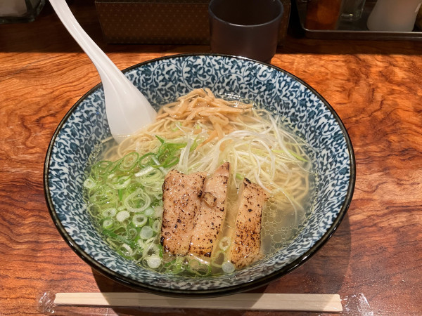 「あっさり鶏そば」@鶏そば 一瑳の写真