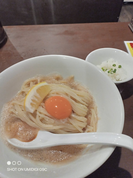 「TKM（卵かけ麺）」@風神ラーメンの写真