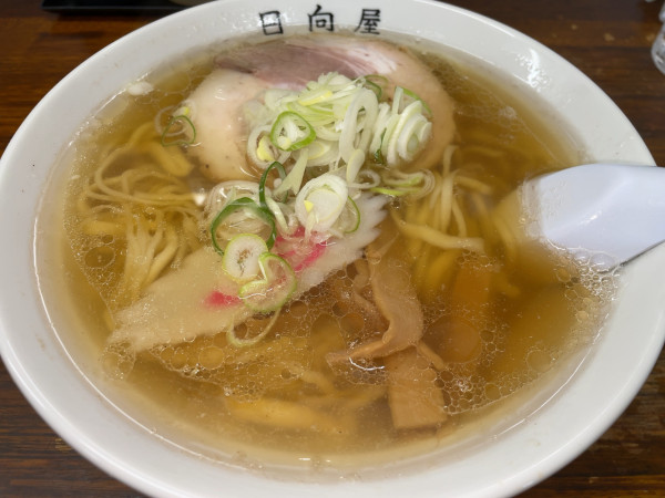 「ラーメン830円」@青竹手打ちラーメン 日向屋の写真