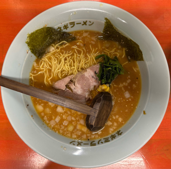 「モーニングサービスラーメン」@ラーメンショップ 椿 松伏店の写真