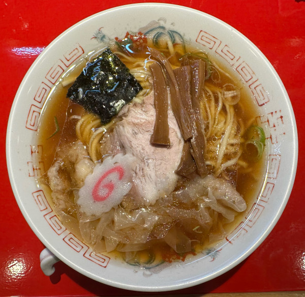 「ワンタン麺」@マルフル食堂 市役所通り店の写真