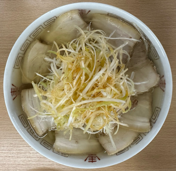 「ネギチャーシュー」@坂内食堂 喜多方本店の写真