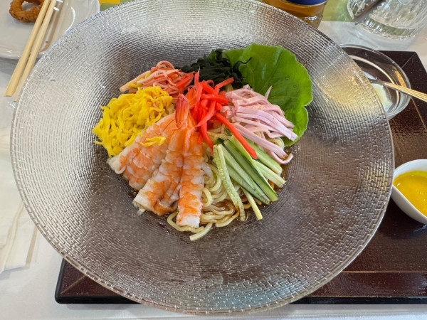 「冷やし中華」@信州伊那国際ゴルフクラブの写真