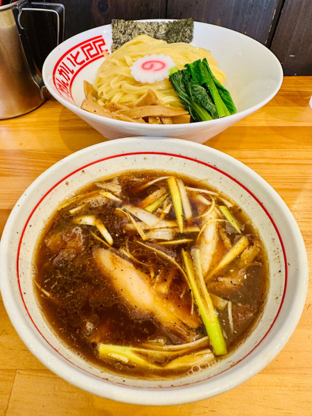 「【限定】しょうゆつけそば丸【1050円】」@柳麺かいとの写真