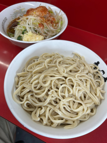「小つけ麺(950円+150円)」@ラーメン二郎 越谷店の写真
