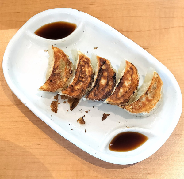 「餃子 420円」@長崎ちゃんぽん たかみの写真