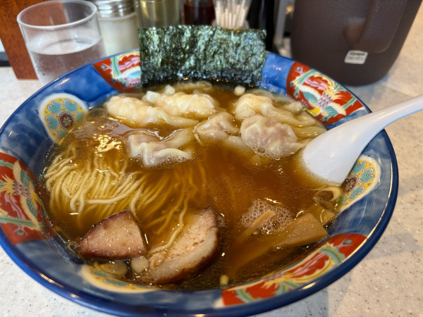 「ミックスワンタンメン1400円」@たんたん亭の写真