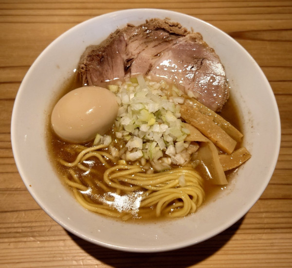 「中華そば（1100円）」@らぁ麺 玉椿の写真