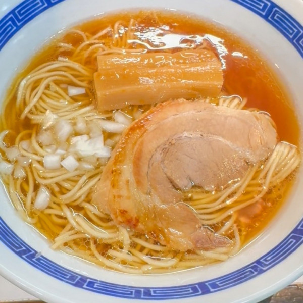 「中華そば¥0（通常¥900円）＋煮干し和えそば¥300」@麺屋 金花土の写真