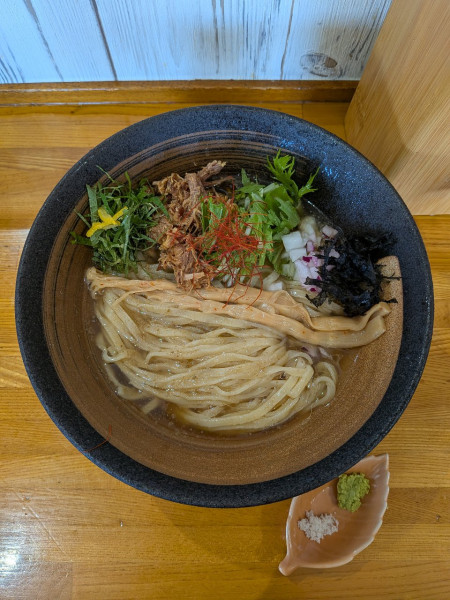「牡蠣昆布水ノ冷製麺」@麺寿 とものやの写真